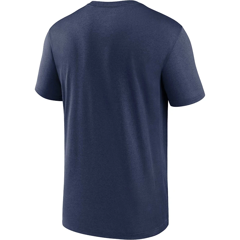 T-shirt Nike pour homme bleu marine Washington Nationals Big & Tall Icon Legend Performance
