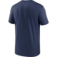 T-shirt Nike pour homme bleu marine Washington Nationals Big & Tall Icon Legend Performance