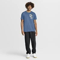 Men's Nike Navy Washington Nationals City Connect Wordmark T-Shirt