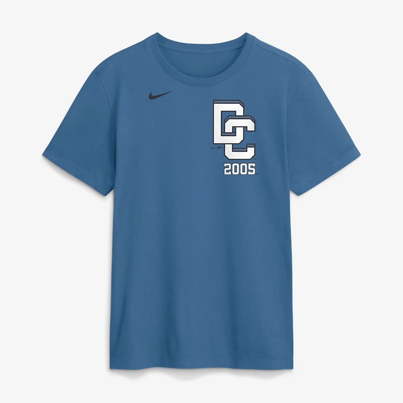 Men's Nike Navy Washington Nationals City Connect Wordmark T-Shirt