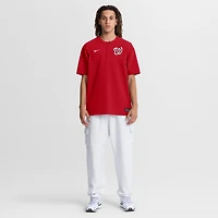 Coupe-vent Nike rouge Washington Nationals Authentic Collection Dri-FIT pour homme