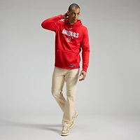Sweat à capuche Nike Therma-FIT Authentic Collection rouge Washington Nationals pour homme