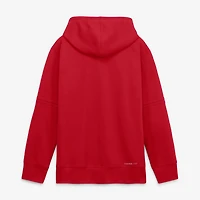 Sweat à capuche Nike Therma-FIT Authentic Collection rouge Washington Nationals pour homme