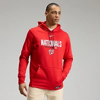 Men's Nike Red Washington Nationals Authentic Collection Therma-FIT Hoodie