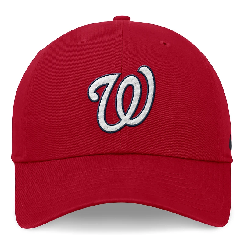 Men's Nike Red Washington Nationals Club Adjustable Hat