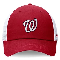 Casquette réglable Nike rouge Washington Nationals Club Trucker pour homme