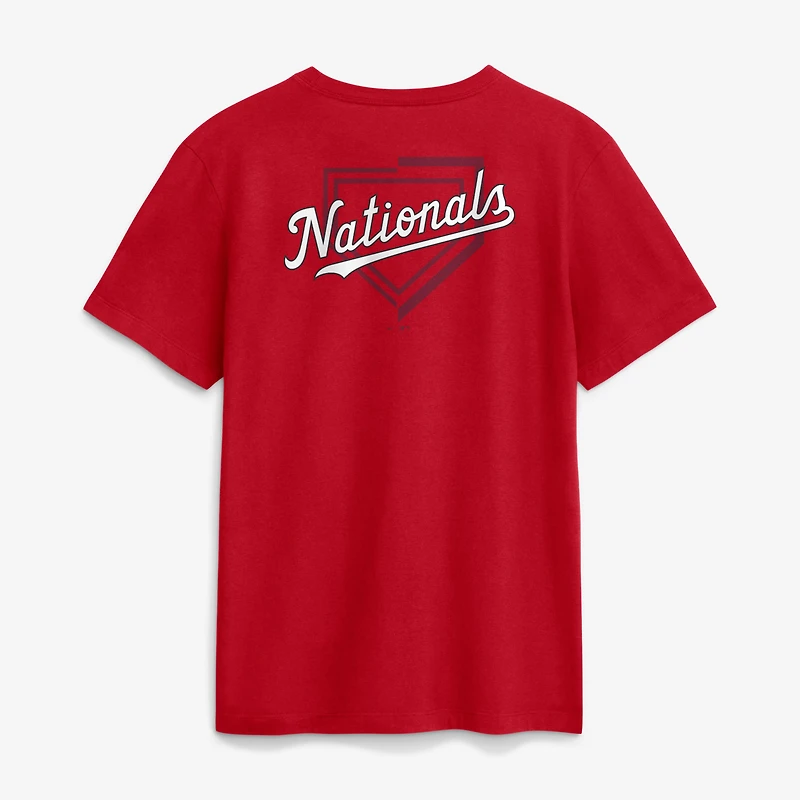 T-shirt Nike rouge pour homme Washington Nationals Primetime Inning