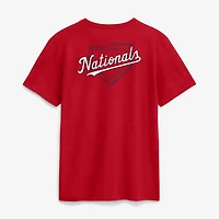 T-shirt Nike rouge pour homme Washington Nationals Primetime Inning