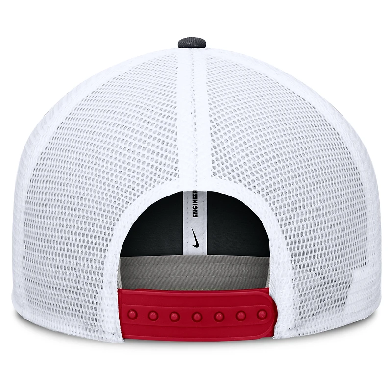 Men's Nike  Red Washington Nationals Pro Trucker Snapback Hat