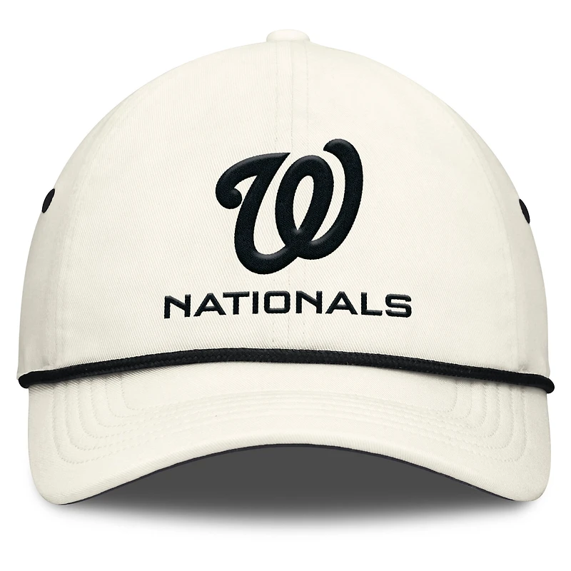 Men's Nike  Stone Washington Nationals Club Adjustable Hat