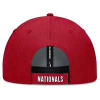 Men's Nike White/Red Washington Nationals Club Performance Adjustable Hat