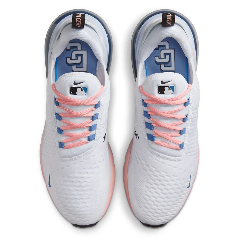Baskets Nike Air Max 270 City Connect blanches Washington Nationals 2025 pour homme