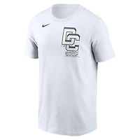 T-shirt Nike blanc pour homme avec logo City Connect des Washington Nationals 2025