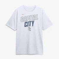 Men's Nike White Washington Nationals 2026 City Connect Team Phrase Script Dri-FIT T-Shirt