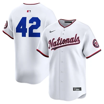 Men's Nike White Washington Nationals Home 2025 Jackie Robinson Day Limited Jersey