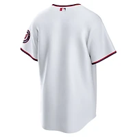 Maillot domicile vierge des Washington Nationals Nike pour homme, blanc