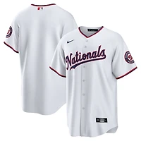 Maillot domicile vierge des Washington Nationals Nike pour homme, blanc