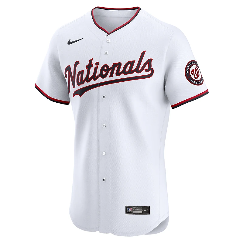 Men's Nike White Washington Nationals Home Elite Jersey