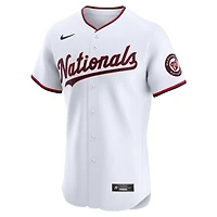 Men's Nike White Washington Nationals Home Elite Jersey