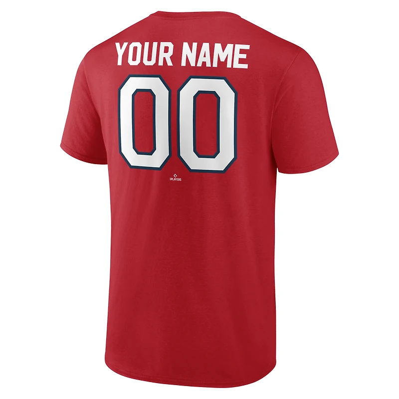 Men's Red Washington Nationals Cooperstown Collection Winning Streak Custom T-Shirt