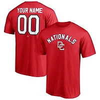 Men's Red Washington Nationals Cooperstown Collection Winning Streak Custom T-Shirt