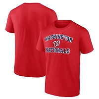 T-shirt rouge Heart & Soul des Washington Nationals pour homme