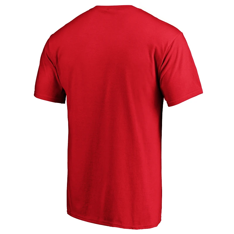 T-shirt rouge Adrenaline pour homme des Washington Nationals
