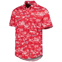 Men's Reyn Spooner Red Washington Nationals Kekai Performance Button-Down Shirt