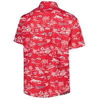 Men's Reyn Spooner Red Washington Nationals Kekai Performance Button-Down Shirt