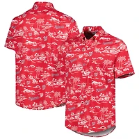 Men's Reyn Spooner Red Washington Nationals Kekai Performance Button-Down Shirt