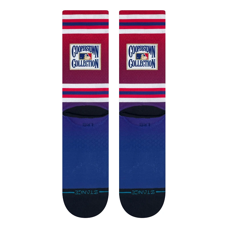 Chaussettes mi-mollet Stance Washington Nationals Cooperstown pour homme