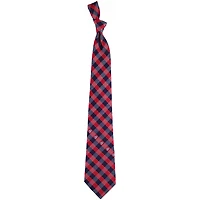 Men's Washington Nationals Woven Checkered Tie
