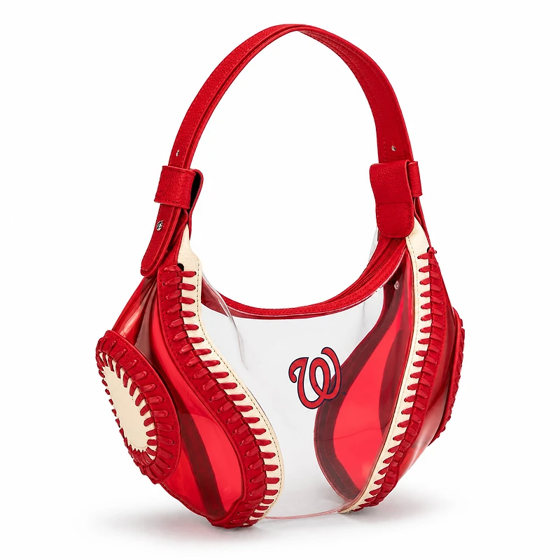 Sac bandoulière souple transparent Montana West Washington Nationals