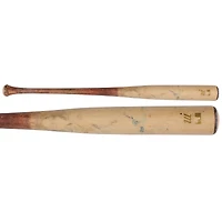 Bâton cassé Tan Marucci utilisé par Nasim Nuñez, des Washington Nationals, contre les Chicago Cubs le 29 mars 2026 - Simple