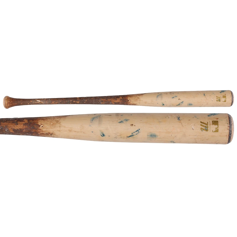 Bâton cassé Tan Marucci utilisé par Nasim Nuñez (Washington Nationals) lors du match contre les Los Angeles Dodgers le 5 avril 2026