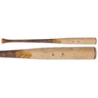 Bâton cassé Tan Marucci utilisé par Nasim Nuñez (Washington Nationals) lors du match contre les Los Angeles Dodgers le 5 avril 2026