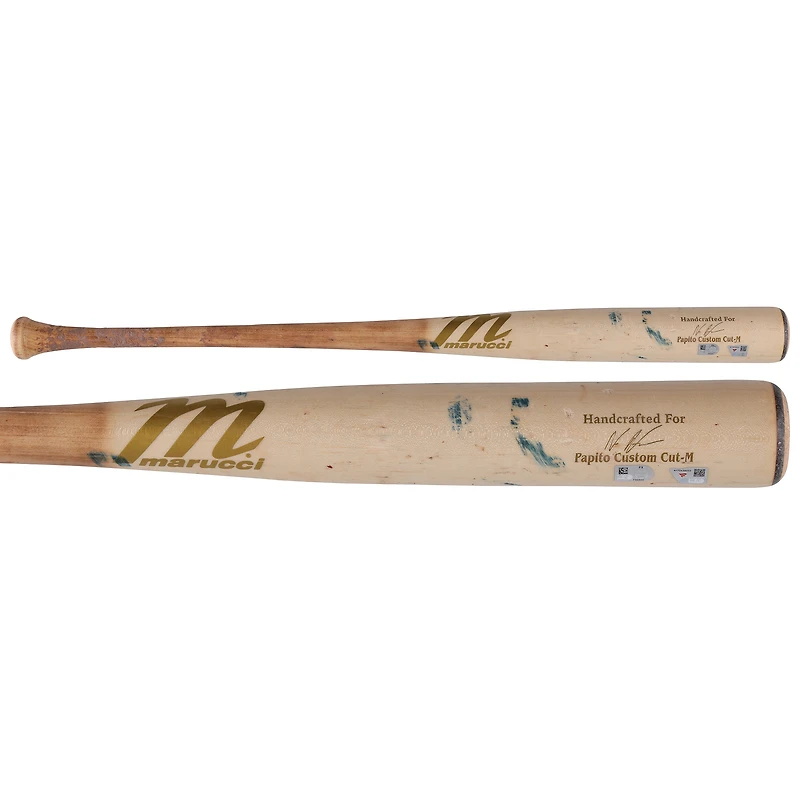 Bâton cassé Tan Marucci utilisé par Nasim Nuñez (Washington Nationals) lors du match contre les New York Mets le 19 mai 2026 - Pièce unique