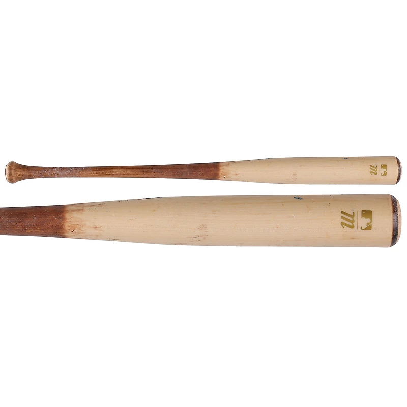 Batte cassée Tan Marucci utilisée par Nasim Nuñez (Washington Nationals) lors du match contre les Giants de San Francisco le 17 avril 2026