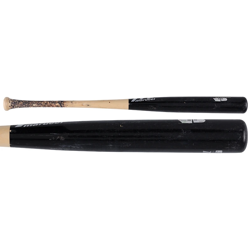 Nathaniel Lowe Washington Nationals Game-Used Black/Tan Marucci Broken Bat vs. San Francisco Giants on May 23, 2025