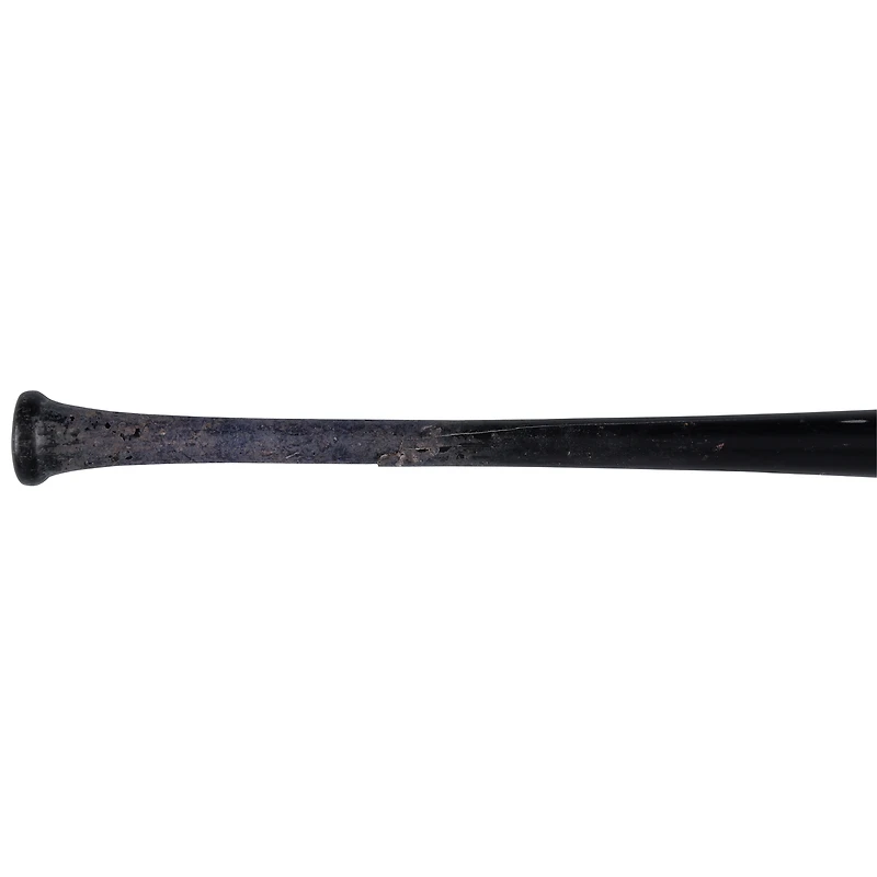 Batte de baseball Black Marucci cassée de Nathaniel Lowe, utilisée par les Nationals de Washington lors du match contre les Pirates de Pittsburgh, le 15 avril 2025