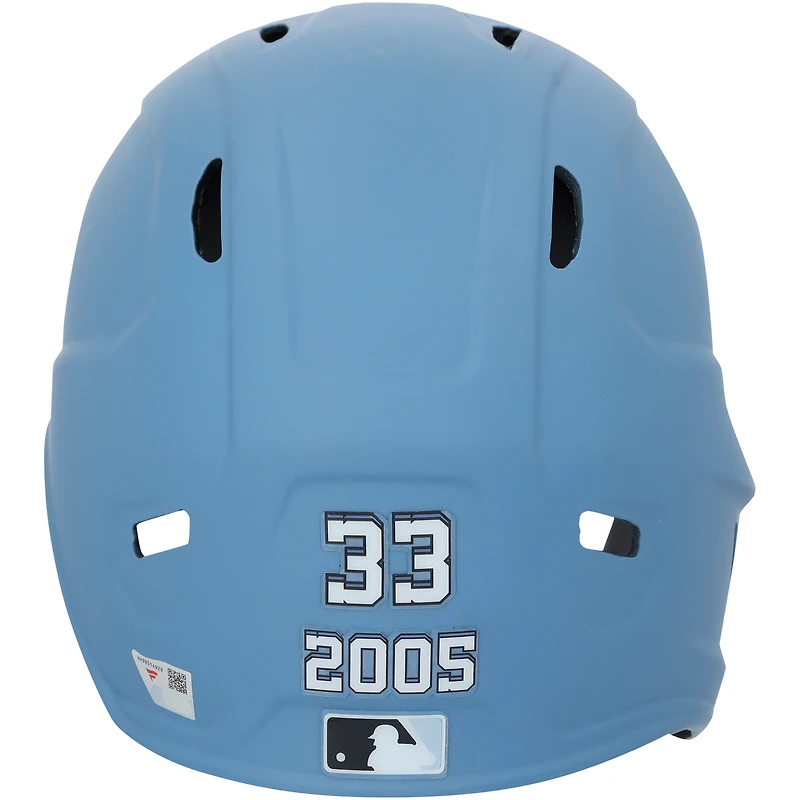 Nathaniel Lowe Washington Nationals Game-Used #33 Blue City Connect Batting Helmet vs. Boston Red Sox on July 5 and San Diego Padres on July 19, 2025 