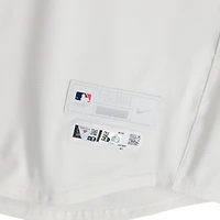 Nathaniel Lowe Washington Nationals Game-Used #33 White Jersey Worn During Games Played on April 22 and 28, and May 11, 2025