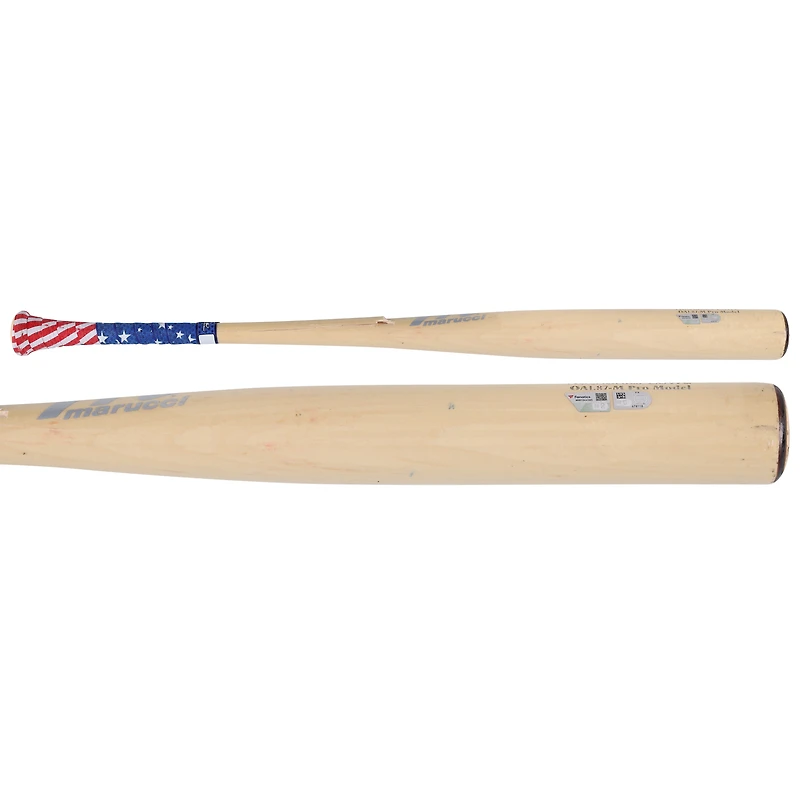 Nathaniel Lowe Washington Nationals Game-Used Tan Marucci Broken Bat vs. Detroit Tigers on July 2, 2025 - Game One of Doubleheader