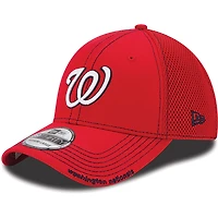 Casquette New Era Washington Nationals rouge Neo 39THIRTY Stretch Fit