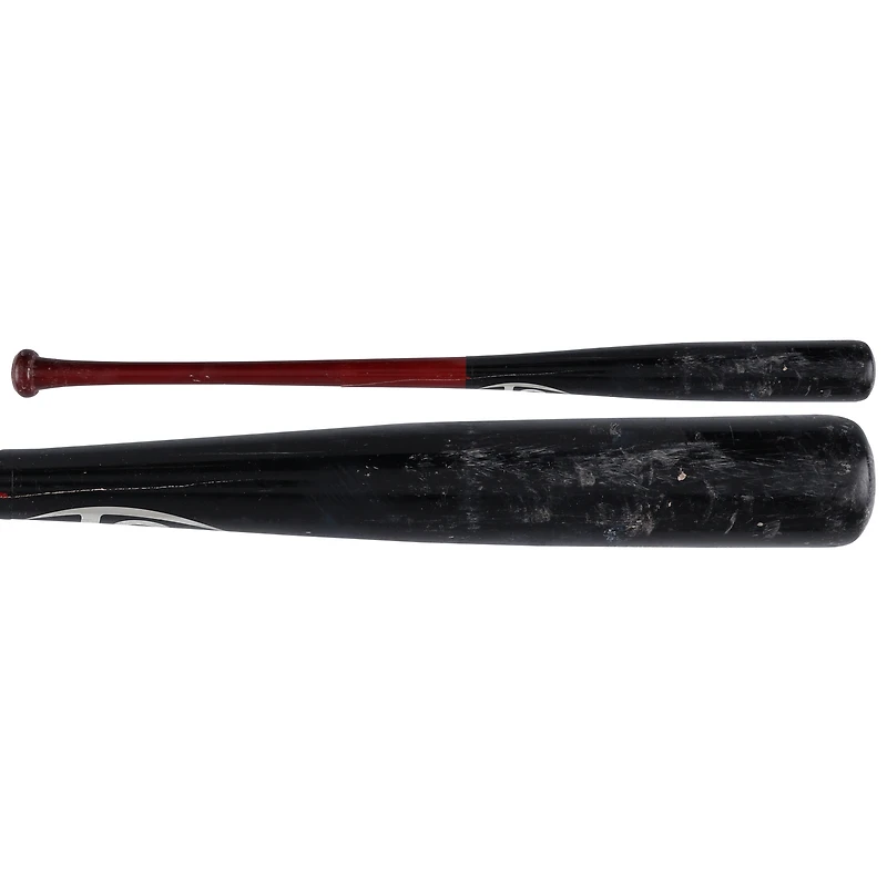 Paul DeJong Washington Nationals Game-Used Black/Red Louisville Slugger Broken Bat vs. Miami Marlins on April 11, 2025