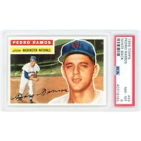 Pedro Ramos Washington Nationals 1956 Topps #49 PSA Authenticated 8 Rookie Card