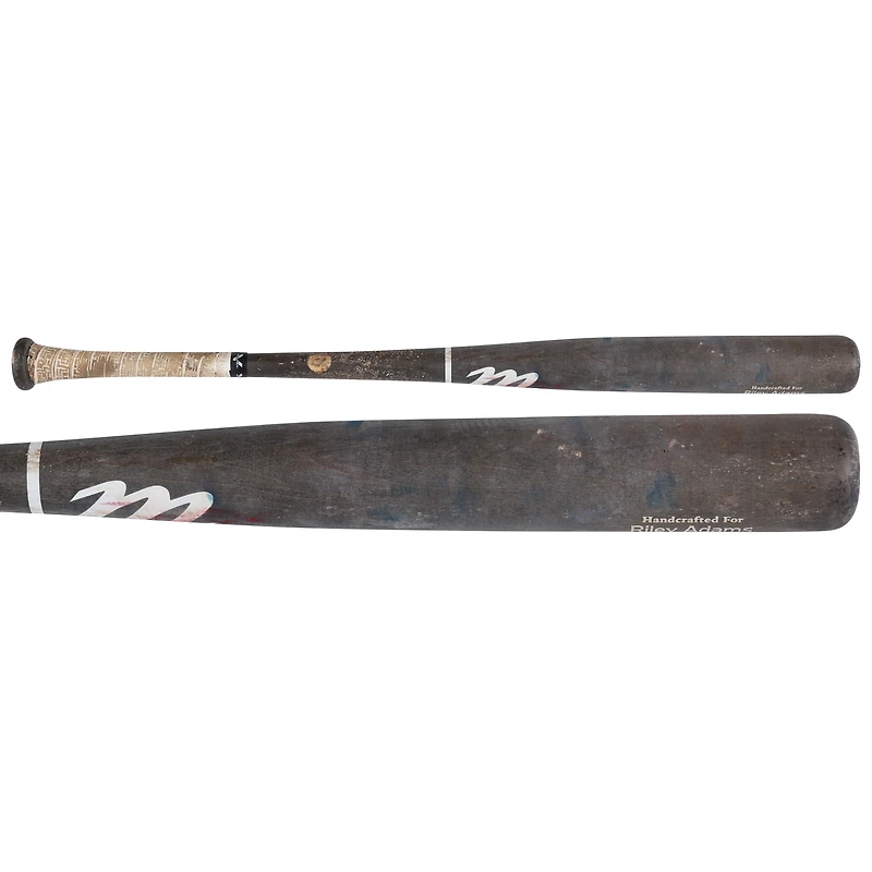 Batte cassée Gray Marucci utilisée par Riley Adams des Nationals de Washington contre les Tigers de Détroit le 3 juillet 2025