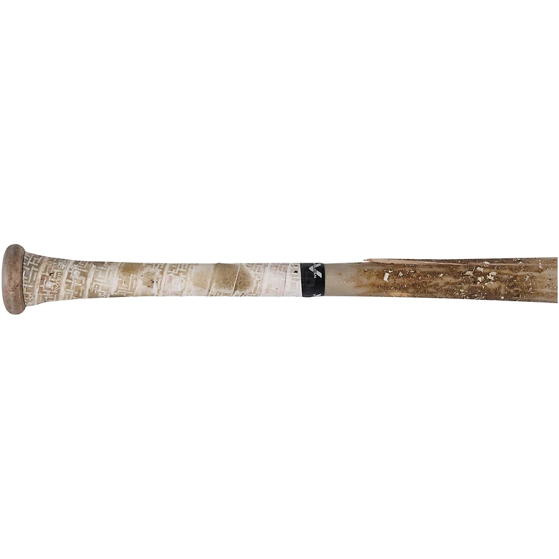 Riley Adams Washington Nationals Game-Used Gray Marucci Broken Bat vs. San Francisco Giants on April 9, 2024 - Single