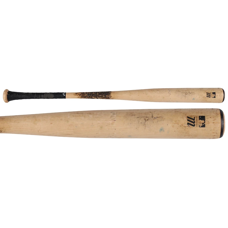 Riley Adams Washington Nationals Game-Used Tan Marucci Broken Bat vs. Atlanta Braves on September 16, 2025 - Game Two of Doubleheader