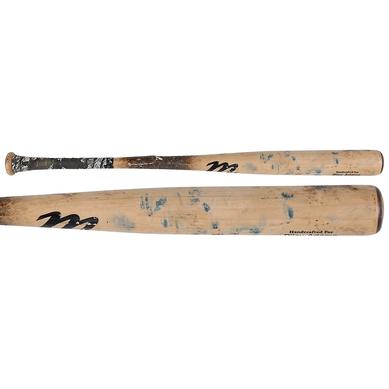 Batte cassée de Tan Marucci utilisée par Riley Adams des Nationals de Washington contre les Reds de Cincinnati le 3 mai 2025